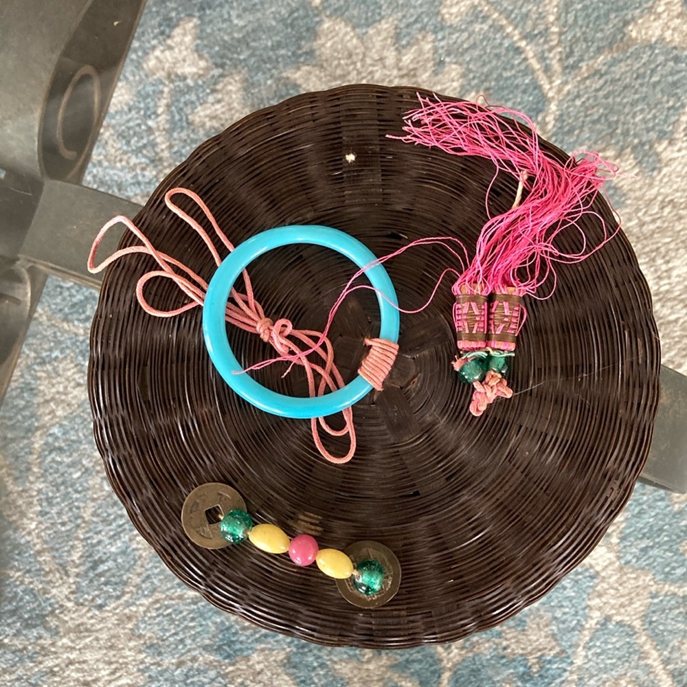Vintage Sewing Basket
